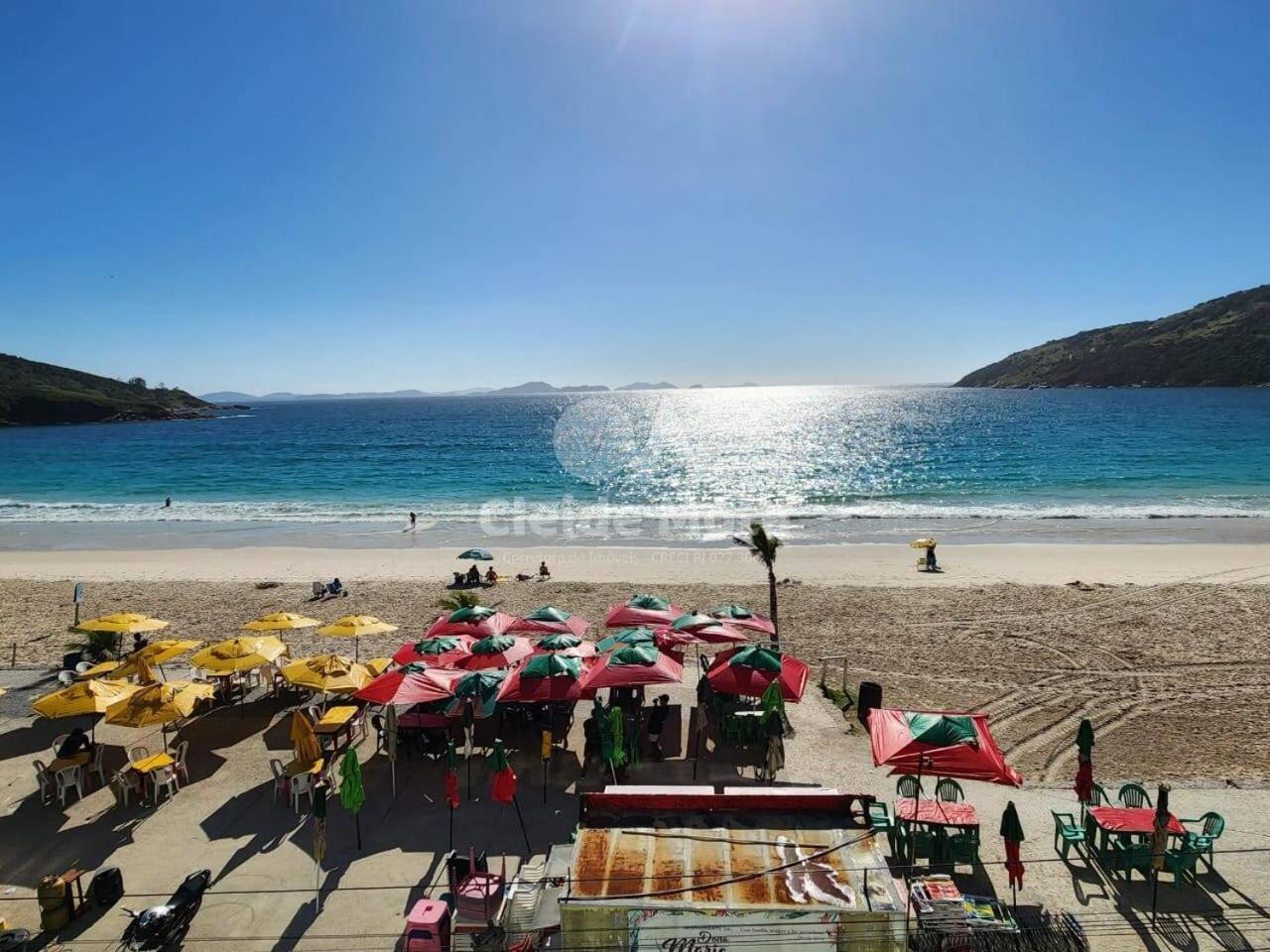Vista mar- Pé na areia da Prainha- condomínio com piscina Arraial do Cabo Esterno foto