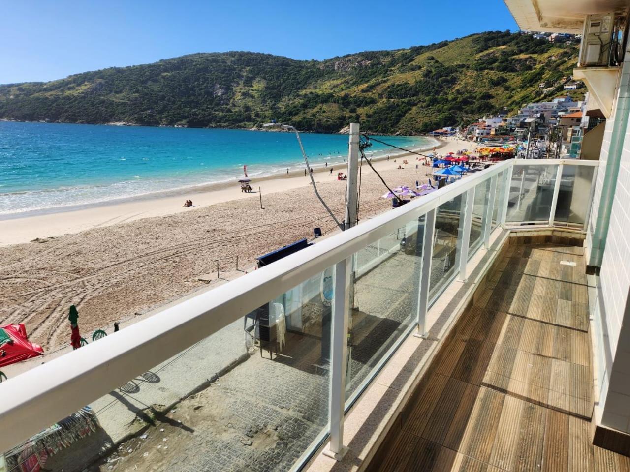 Vista mar- Pé na areia da Prainha- condomínio com piscina Arraial do Cabo Esterno foto