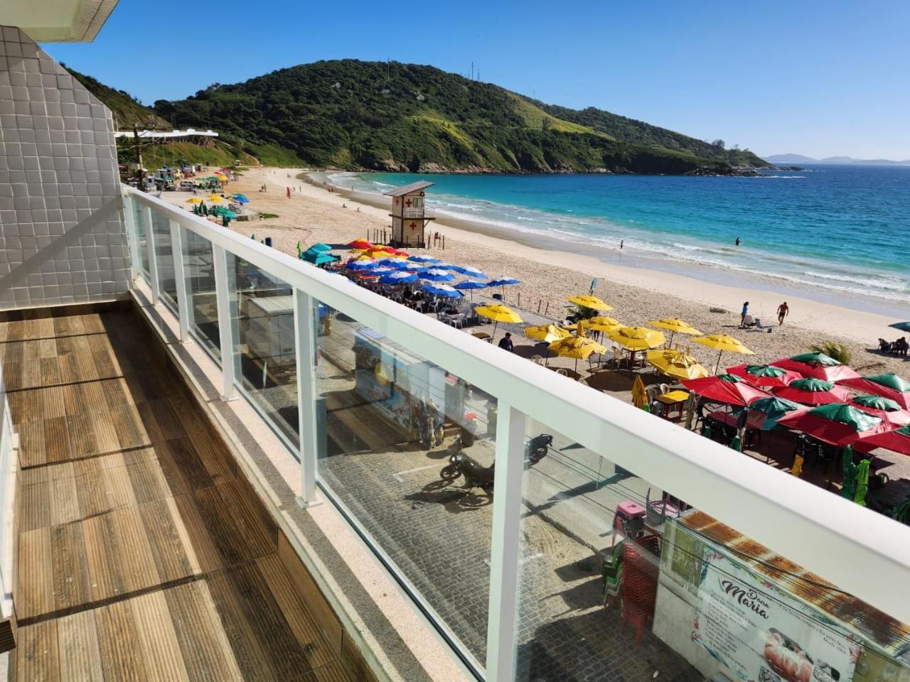 Vista mar- Pé na areia da Prainha- condomínio com piscina Arraial do Cabo Esterno foto