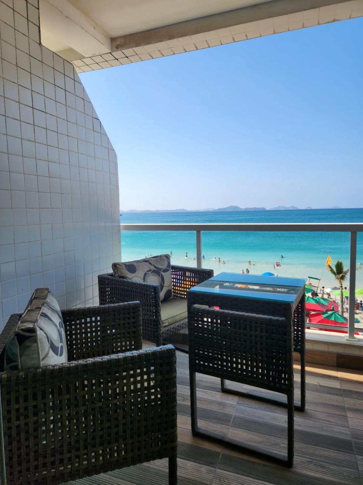 Vista mar- Pé na areia da Prainha- condomínio com piscina Arraial do Cabo Esterno foto